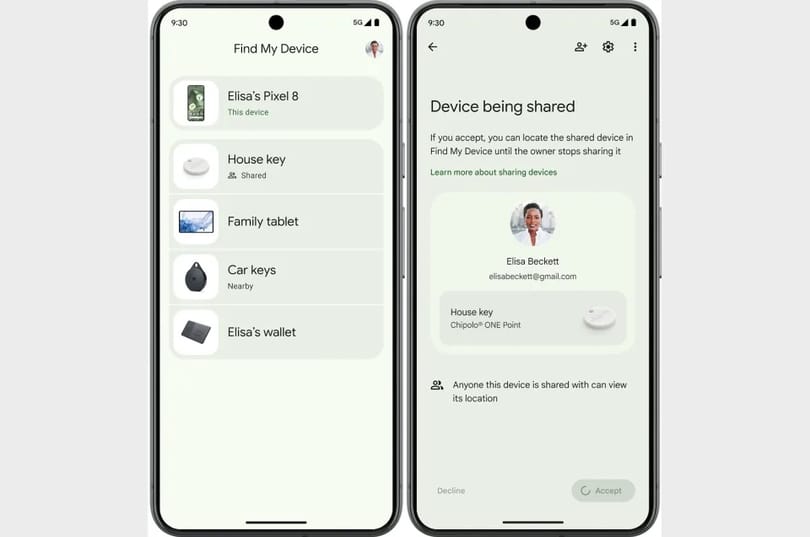 Aktiválták az androidosoknak a mindent megtaláló funkciót