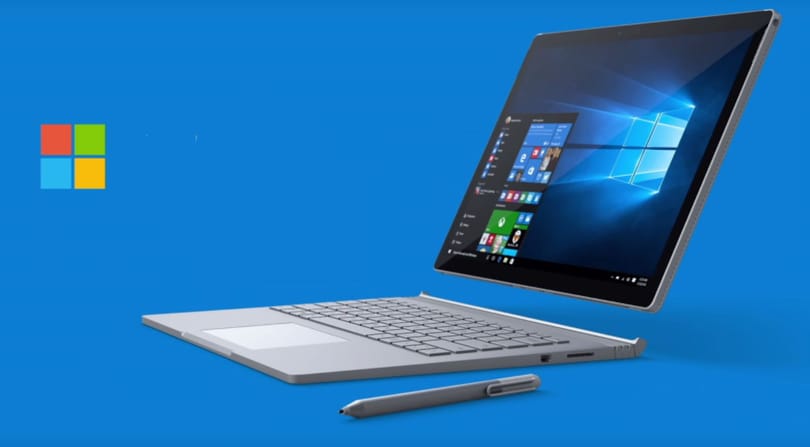 Levitte a Surface Book 2 árát a Microsoft