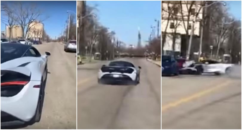 Videó: Nővére McLarenjét törte össze egy 19 éves srác