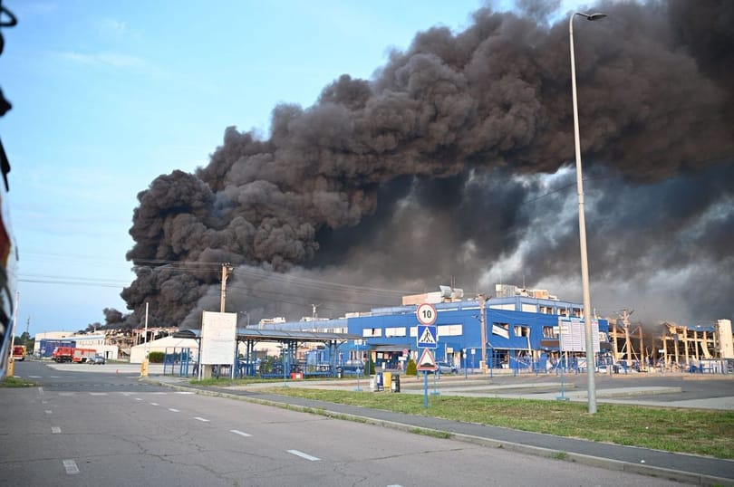 Légi csapás érte Munkácsot, tucatnyian megsebesültek