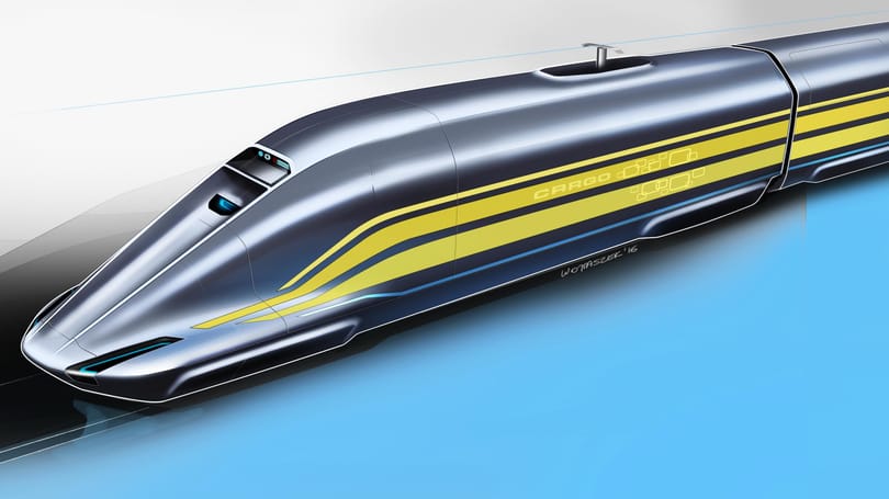 Németországban készül a jövő tehervonata, 400 km/órával suhanhat