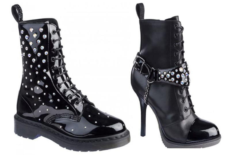 Randevút ad egymásnak a Dr. Martens bakancs és a Swarovski kristály