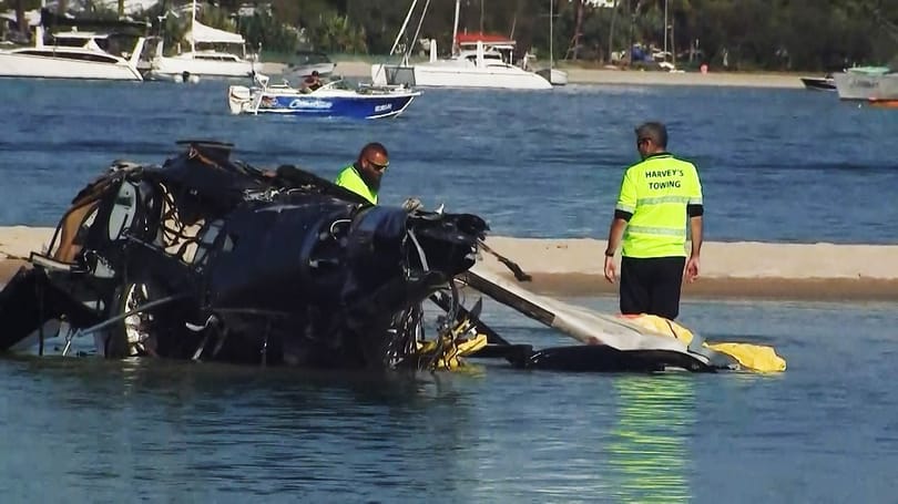 Az ausztrál helikopterbalesetet túlélő pilóta nem hallotta a felszálló helikopter rádiójelzését