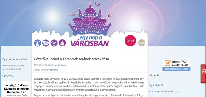 Nagyon nyomják a Ferenciek terén – nézzen romokat!