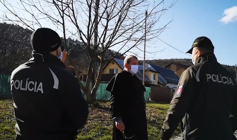 Illegálisan misézett egy szlovák pap vasárnap