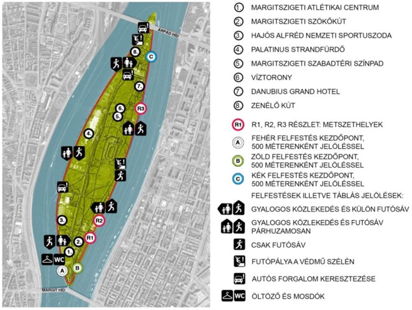 Már új futókörön sprintelhetünk ősszel a Margitszigeten - látványtervek