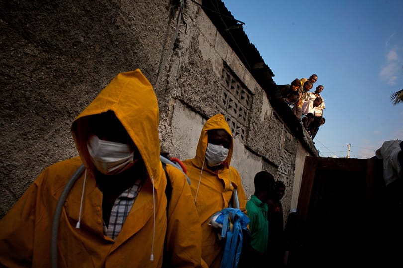 Haiti vezeti a világ kolera-statisztikáját