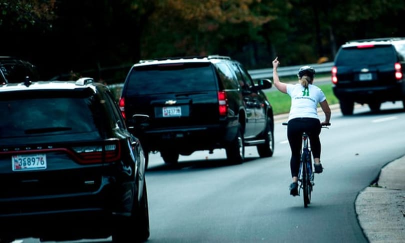 Már öt számjegyű adomány gyűlt össze a nőnek, aki beintett Trumpnak