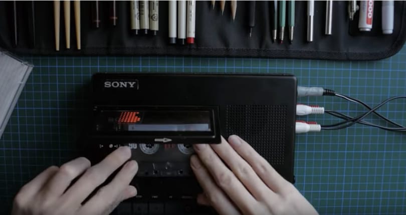 Megpróbálta a lehetetlent: videót rögzített egy régi magnókazettán