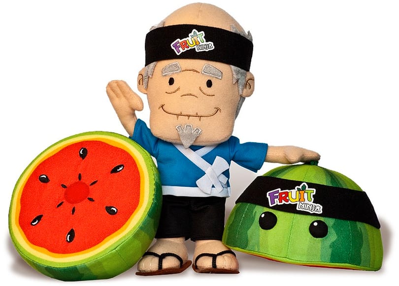 Karácsonyi geek-ajándék: Fruit Ninja plüssök