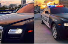 Még a sokat látott amerikaiakat is meglepte, hogy egy Rolls-Royce-szal cirkálnak a rendőreik