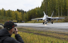 Megint lezuhant egy F/A-18 vadászgép, ezúttal Finnországban
