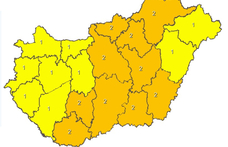 Jön az ónos eső, tíz megyében másodfokú a figyelmeztetés