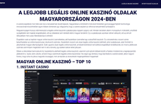 Feltörhettek egy kormányzati honlapot, amely már online kaszinókat és sportfogadási oldalakat reklámoz