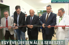 Egy éve üresen áll a tavaly átadott Újbudai Egynapos Sebészet