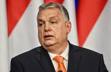 Orbán Viktor beszédet mond a Békemeneten 