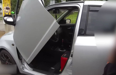 Lamborghini-ajtós Suzukit fogtak a rendőrök Debrecennél, de nem értékelték – videó