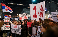 Ismét többezres kormányellenes tiltakozást tartottak Belgrádban