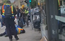 Végignézte a kollégája, ahogy földre viszik a BKK-rendészt a Blahán