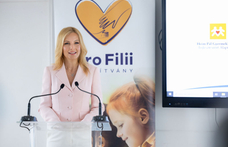 Hat és fél millió forint értékű outfitben jótékonykodott Várkonyi Andrea a Heim Pál Gyermekkórházban