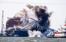 Újra megnyílt a baltimore-i hajózási csatorna három hónappal a híd összeomlása után