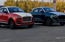 Még mindig vannak érthetetlen kínai klónautók, mint ez a Bentley-utánzat