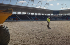 Videó: Már majdnem készen van az NB I.-be feljutott Nyíregyháza közel 20 milliárd forintos stadionja
