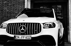 Komoly felárral eladó Erling Haaland Mercedes-AMG-je