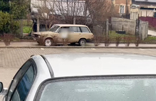 Videó: Nem értékelte a lakossági Lada-driftet a rendőrség – hat hónap eltiltás lett a vége