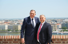 A Boszniában körözött Dodik megérkezett Budapestre, és már készült is róla pár közös fotó Orbán Viktorral
