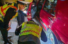Illegális autós buli volt Győrben, de megjelentek a rendőrök is – videó