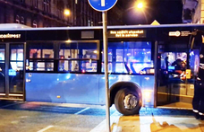 Eltévedt buszsofőr miatt tört ki vízözön a Keletinél – videó is készült