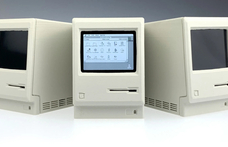 Megcsinálták a legendás Macintosh miniatűr változatát: alig nagyobb, mint egy Apple Watch, és működik
