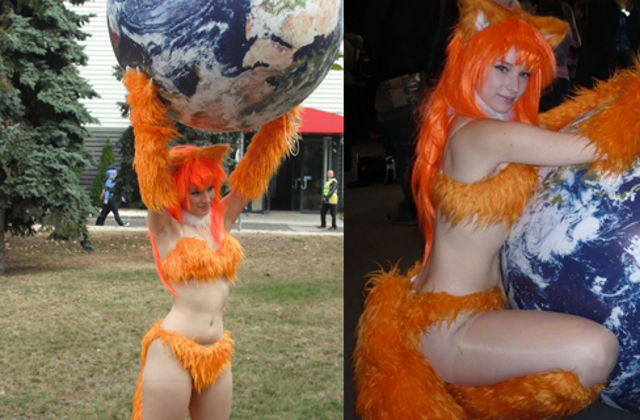 Firefox cosplay