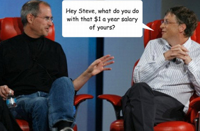 Steve Jobs versus Bill gates tribute