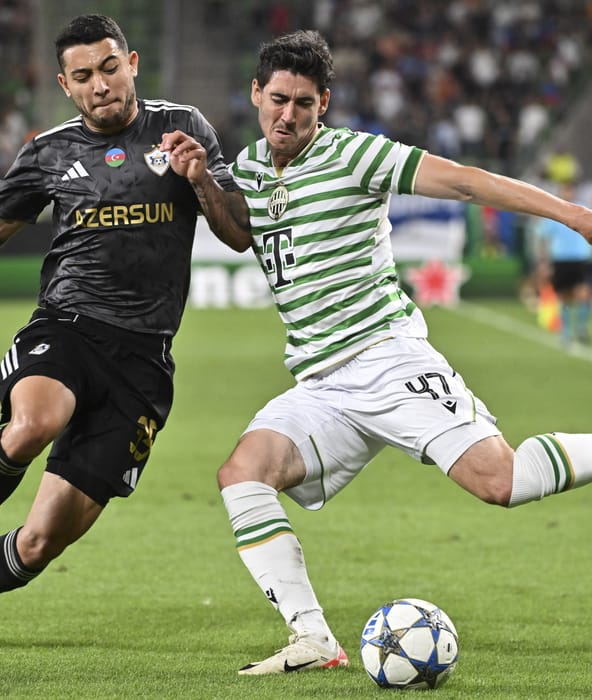 Távolabb került a Fradi a BL-főtáblától: hazai pályán 3-1-re kikapott az azeri Qarabagtól