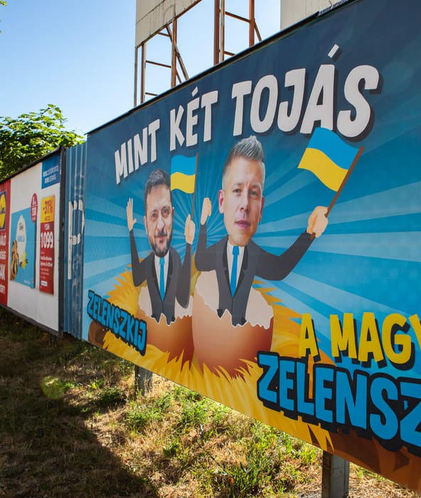 Tojásból kikelő Zelenszkijjel és Magyar Péterrel próbálja letörni a Pride sikerét a kormány