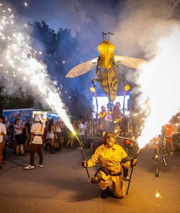 Arctetkó, tanga, tomboló Krúbi – mutatjuk a Sziget pénteki napjának legjobb fotóit