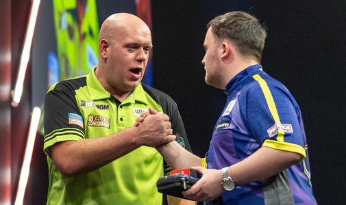 Littler először vagy Van Gerwen negyedszer? – élőben a darts-vb döntője