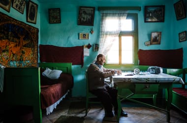 „János bácsi születése óta ebben a házban él, most már telje