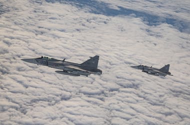 A NATO vadászgépei lőttek le egy Lettország légterébe behato