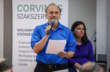 Lemondásra szólította fel a Corvinust fenntartó közalapítvány kuratóriumi tagjait a Felsőoktatási Dolgozók Szakszervezete