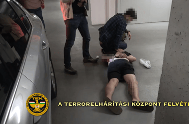 Egy ferencvárosi mélygarázsban fogták el a szlovák ATM-ek felrobbantásával gyanúsított férfit