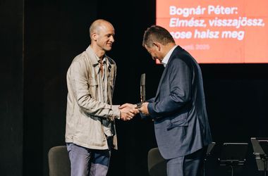 Bognár Péter kapta az Esterházy Irodalmi Díjat