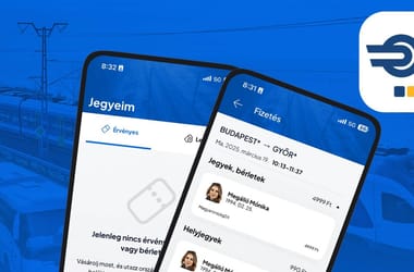 Minden utast érint: megérkezett a MÁVPlusz alkalmazásba a késéseket mutató térkép