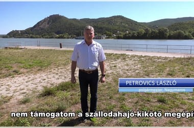 Mégsem támogatja a nagymarosi szállodahajó-kikötő megépítését a helyi polgármester