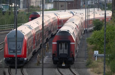 Minden vonat leállt Németországban