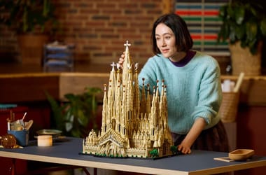 Itt van minden idők legnagyobb Lego-épülete: a Sagrada Família több mint 12 ezer darabból áll