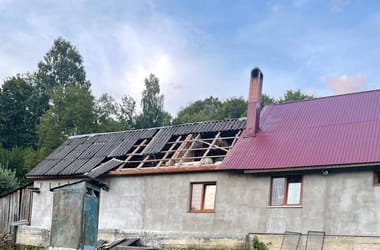 A munkácsi támadás után egy drón zuhant le Kárpátalján