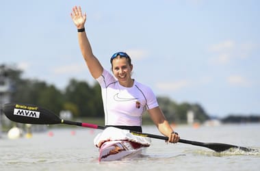 Kőhalmi Emese aranyérmes a kajak-kenu Eb-n